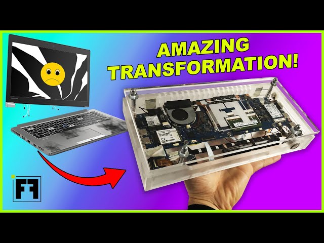 Transforma un portátil Toshiba roto en un ordenador de sobremesa superguay (DIY)