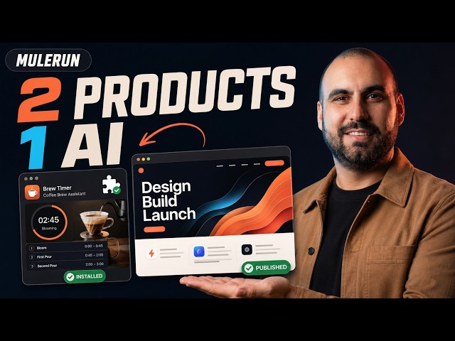 How to Vibe Code a Full Chrome Extension & Website using MuleRun AI