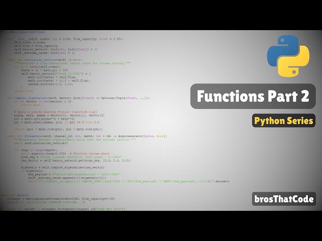 Python - Functions with Return Statements