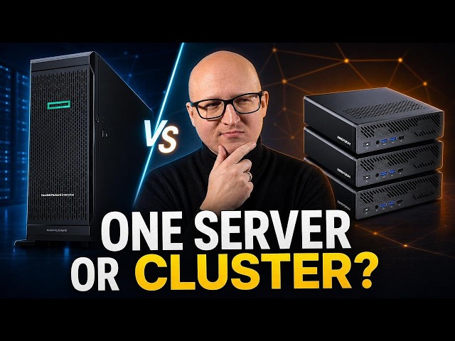 One Server vs Cluster: What Your Homelab Actually Needs