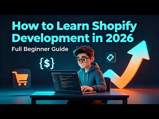 How to Learn Shopify Development in 2026 — Full Beginner Guide | uk desi vlogger 
