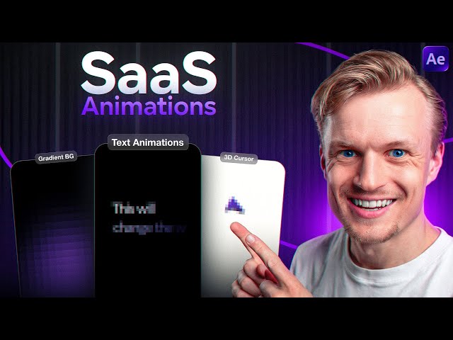 Try these 3 SaaS Animation in After Effects
