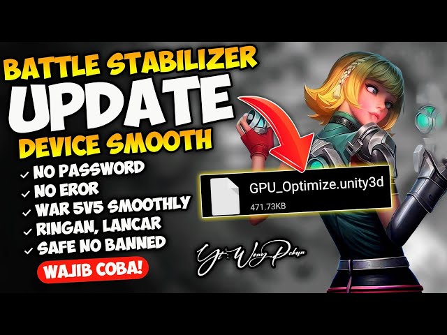 Latest ML Anti-Lag Config Update with Battle Stabilizer New Patch | Fix ML Lag and Stuttering