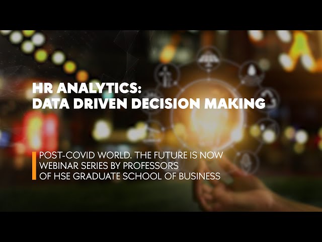 HR Analytics: Data Driven Decision Making