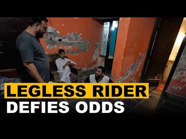 Disabled Delivery Rider Overcomes Odds To Become Top Performer In Islamabad