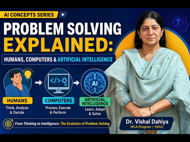 Problem Solving Explained: Humans, Computers & Artificial Intelligence