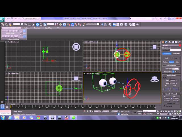 LookAt Constraints (better construction of the eye rig)