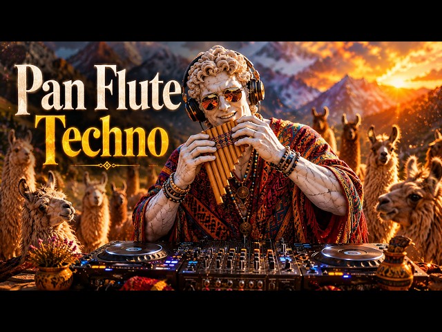 Even Llamas like Techno | Pan Flute Melodic Techno Mix | The Marble DJ