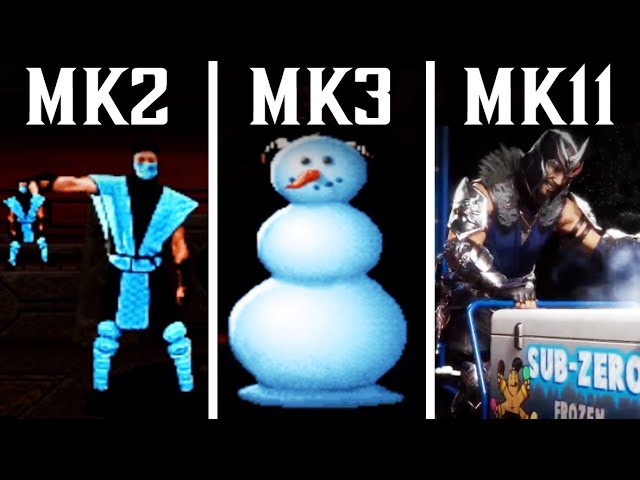 Mortal Kombat : Evolution of Sub-Zero Friendships (1993- 2020)