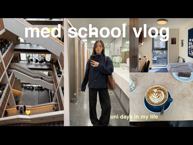 realistic uni days in my life 🎓 library dates, sports nights and med lectures