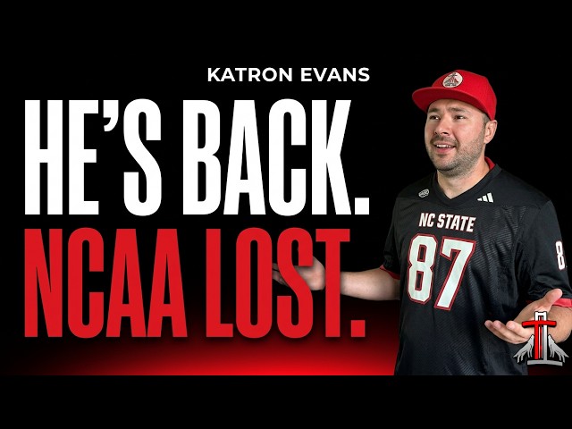 KaTron Evans Is ELIGIBLE | NC State Freaks List | Tuffy Talk LIVE 📱