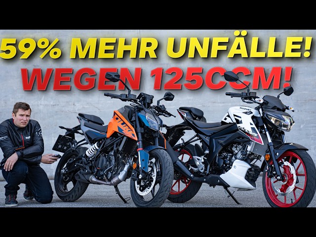 59% MEHR MOTORRAD UNFÄLLE WEGEN 125CCM! (B196)