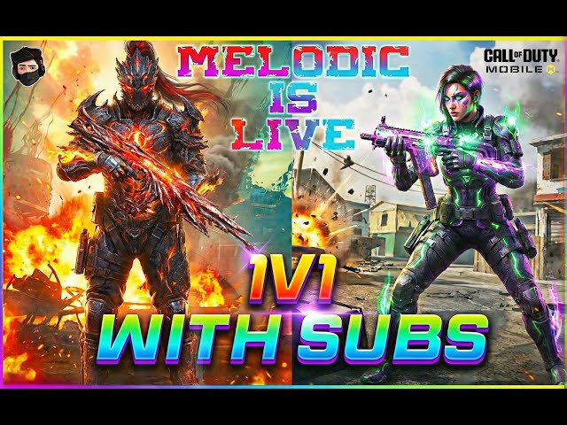 🔴1v1 With Subs | 10xBP Giveaway At 18K Subs | CODM Live! #codm #callofdutymobile #shorts