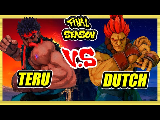 SFV CE 🔥 Teru (Kage) vs Dutch (Akuma) 🔥 Ranked Set 🔥 Street Fighter 5