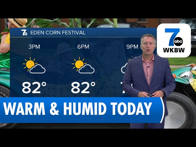 7 Weather 5am Update, Thursday, August 6