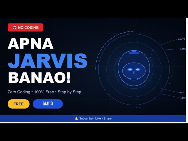 How to Create Your Own JARVIS AI Assistant 🤖 | No Coding Required!