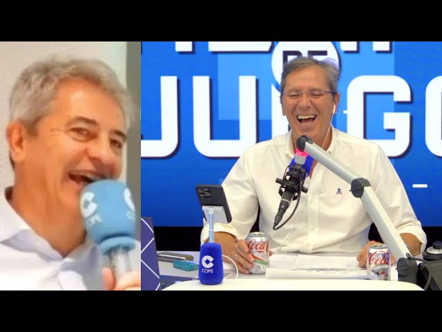 Manolo Lama proposes firing several members of Tiempo de Juego, sparking Paco's laughter.