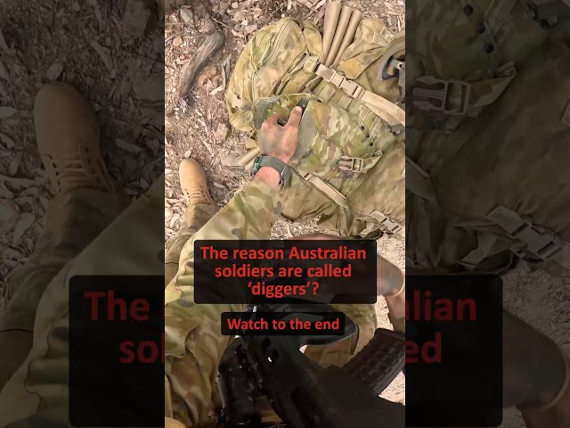 ADF | Why are soldiers are called ‘diggers’? #Shorts