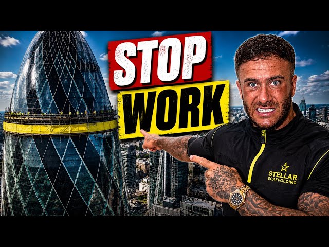 WE GOT BOOTED OUT THE GHERKIN