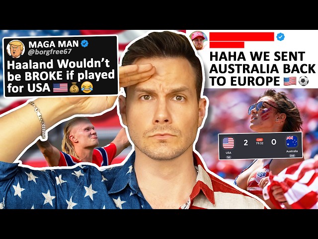 r/Sh*tAmericansSay - IT'S 🦅SOCCER🦅