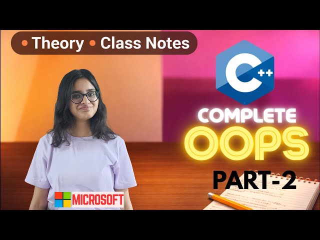 OOP with Handwritten Notes | Important Interview Questions | Part 2