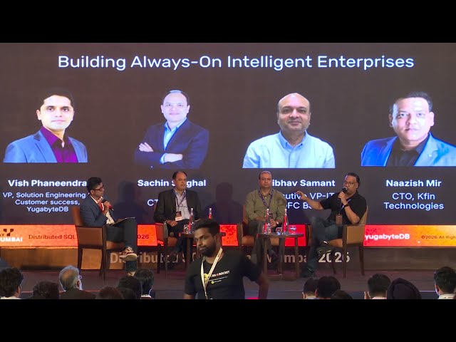 Panel Discussion: BHIM NPCI + HDFC Bank + Kfin Technologies | Al Needs a Foundation That Never Fails