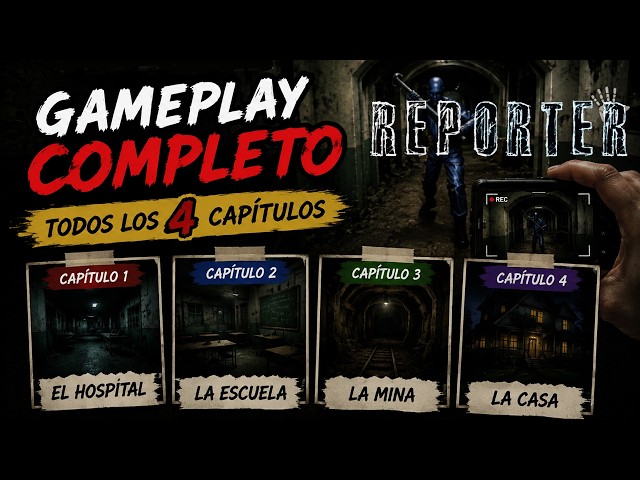 Reporter Scary Horror Game - Full Gameplay in English All Chapters (iOS, Android)