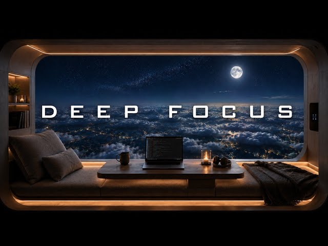 CAPSULE SKY | Deep Focus Coding Music — Dark Ambient 2 Hour Loop for Programmers & Deep Work