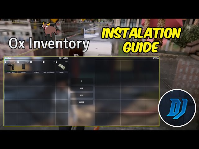 Fivem Scripts | How to properly install OX Inventory |