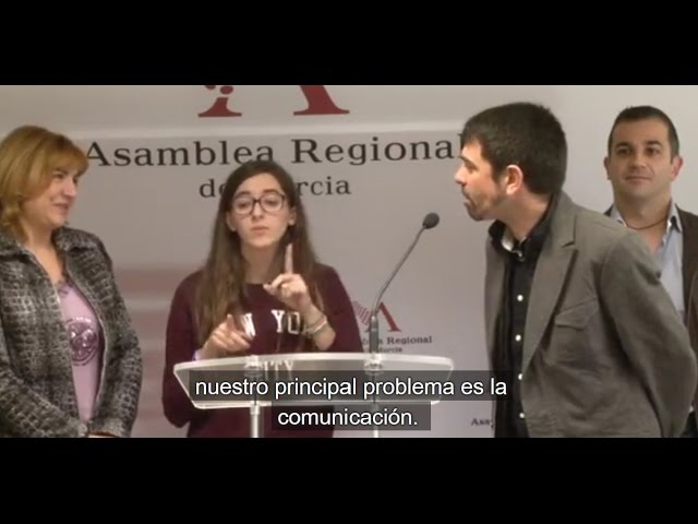 Proyecto ABC. Intervención en la Asamblea Regional de Murcia.