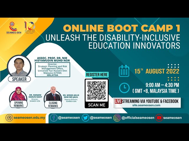 Innovation Boot Camp: Unleash the Disability-Inclusive Education Innovators