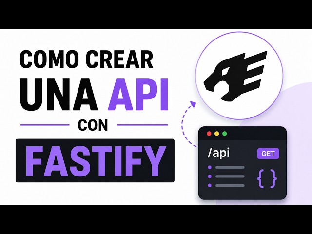 Cómo hacer una API con Fastify