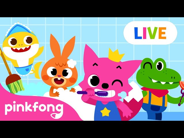 [EN DIRECTO] Pinkfong en Español LIVE 🔴| Especial de Hábitos Saludables | Canciones Infantiles