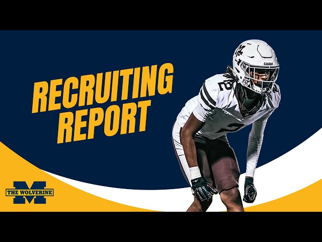 Michigan football recruiting report with Allen Trieu