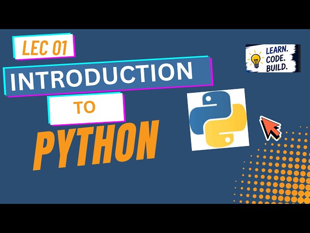 1. Introduction to Python in Urdu/Hindi | Python Tutorial for Beginners | Lecture 1
