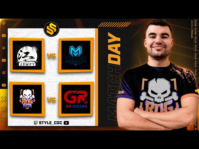 🔴 LIVE | EL MEJOR COMPETITIVO: JSWFY 🆚 MYRVOX ELITE - RNG x TPM 🆚 GR RISING | RONDA 2 - BW x DSG CUP