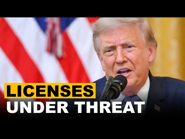 President Trump Demands License Revocation After Prime Time Speech