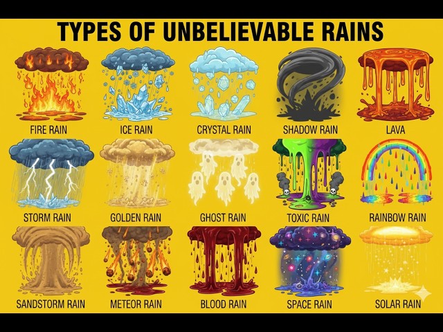 15 Types of Rain That Shouldn’t Exist