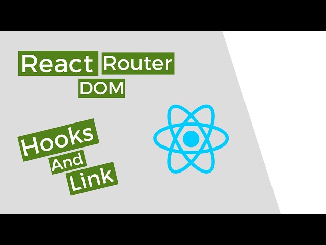 React Router DOM with Hooks and Link