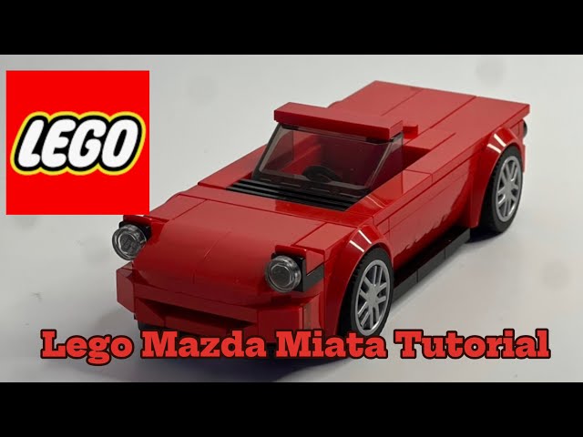 Lego Mazda Miata Tutorial