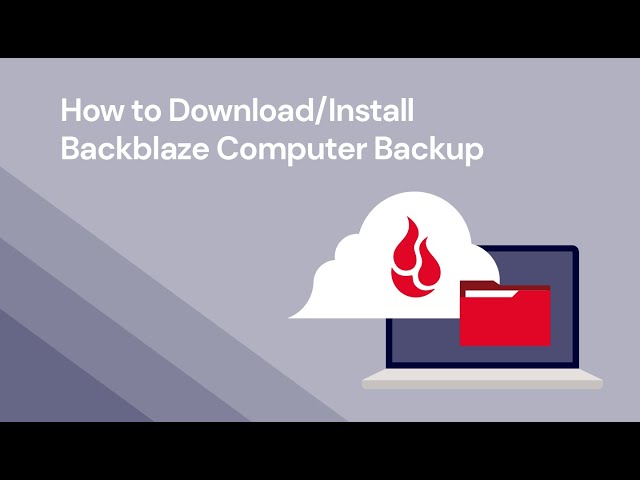 How to Install Backblaze Computer Backup