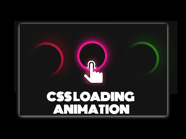 GRADIENT CSS LOADING ANIMATION  || USING HTML AND CSS