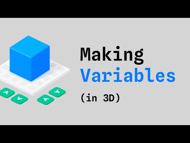 How to use variables to create interactive 3D content in Spline