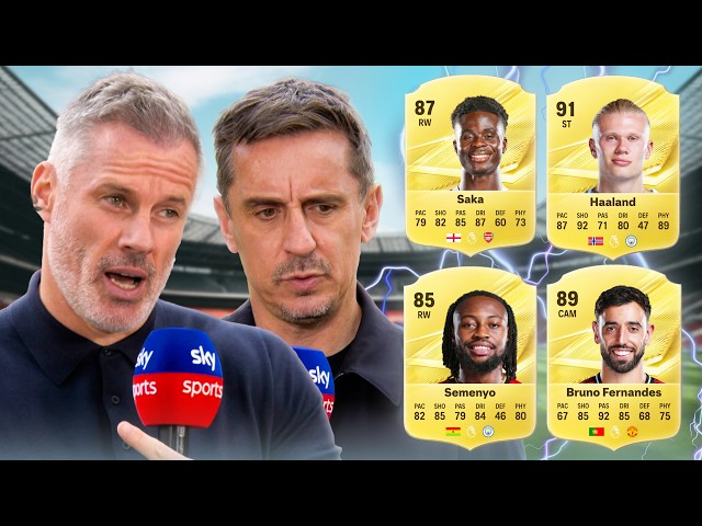 Picking the BEST PL players in each position! | Neville & Carragher vs EA FC 27 Ratings 🏅
