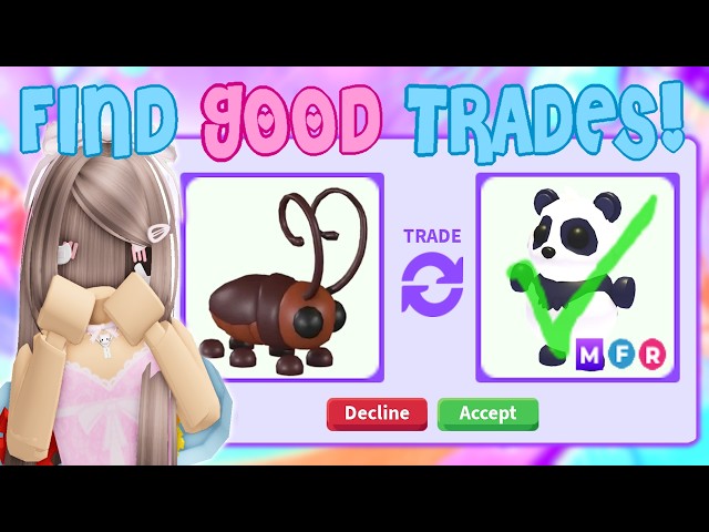 How to Get GOOD Trades! | Adopt Me Trading Tips & Tricks Roblox | Riivv3r