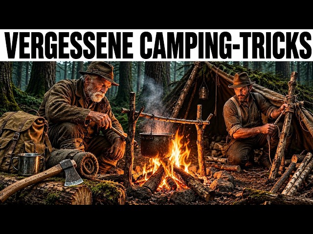15 ALTE Outdoor Fähigkeiten, die unsere Großeltern zum ÜBERLEBEN brauchten