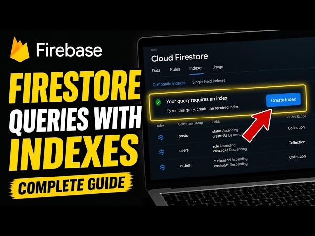 How to activate Firebase Firestore queries with indexes - Complete Guide