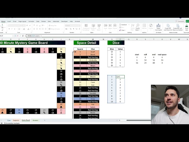Dice & Board Games in Excel - Mastering Excel eSports Game Cases