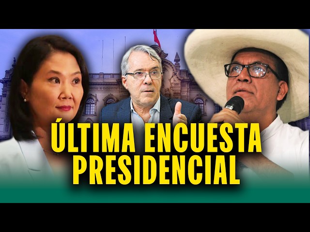 Última encuesta de Ipsos: Keiko Fujimori y Roberto Sánchez