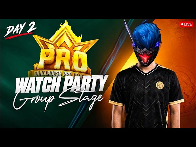 🚨 Group Stage Day 2 | FFBPL S4 | Free Fire Esports Bangladesh II WATCH PARTY WITH NEJAD